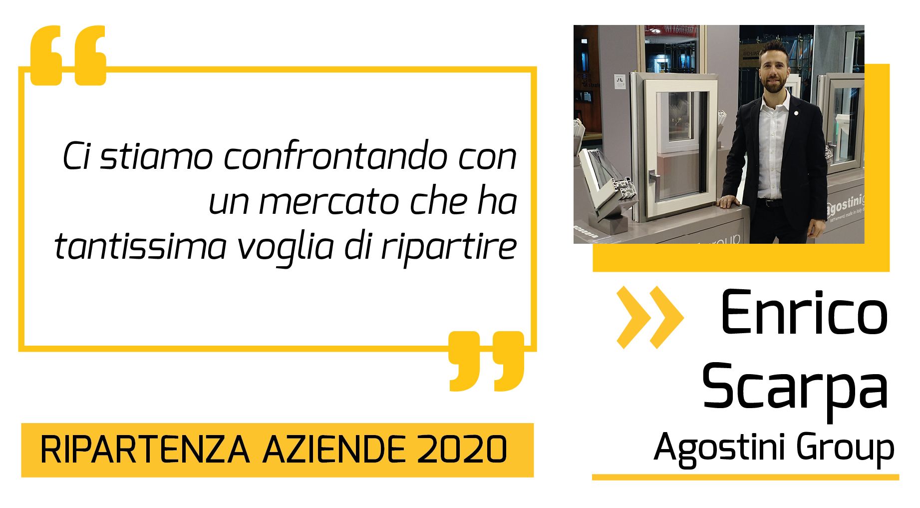 Ripartenza aziende Enrico Scarpa
