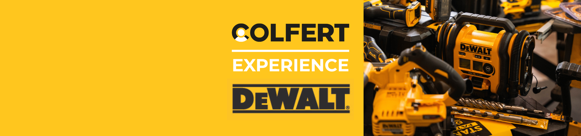 EXPERIENCE DEWALT HEADER NEWS